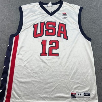 Ray Allen USA Olympia Team Basketball Trikot Herren 2XL Ärmellos Tank Reebok