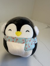 Squishmallow Luna 5" Penguin Soft Holiday Colorful Soft Mini Plush Stuff Animal