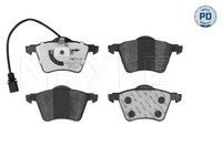 Meyle Bremsbelagsatz, Scheibenbremse MEYLE-PD: Advanced Perform 025 234 1819/PD