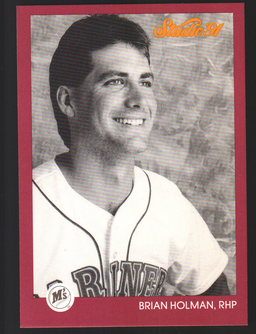 1991 Donruss Studio  #115 - Brian Holman - Seattle Mariners  91-915