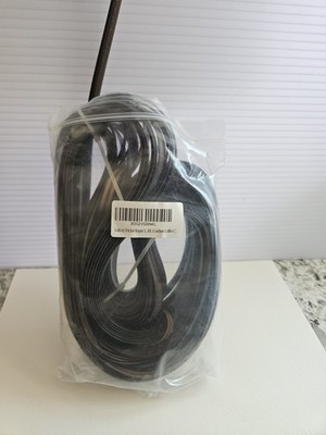 120 ft Wicker Repair Kit, Plastic Wicker Repair Supplies, Gradient Coffee Brown