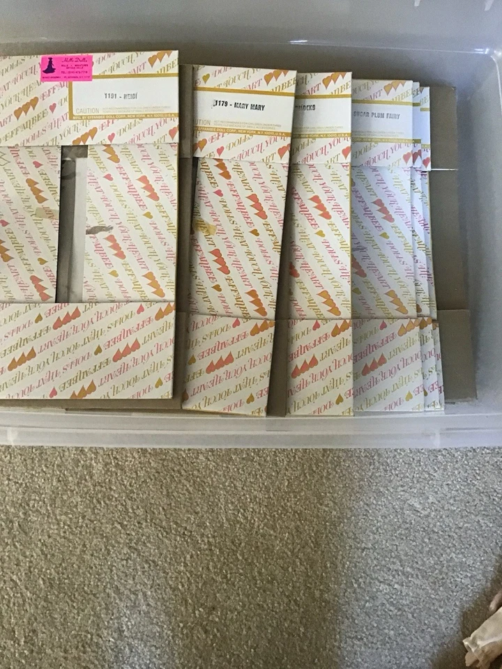 Storybook Dolls With original Boxes  Never Played With. Stored In Glass Cabinet  - Image 4 of 4