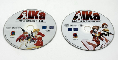 Aika New Mission 1-3 und Trial 1-4 & Special Trial DVD Anime Deutsch 2002 SELTEN