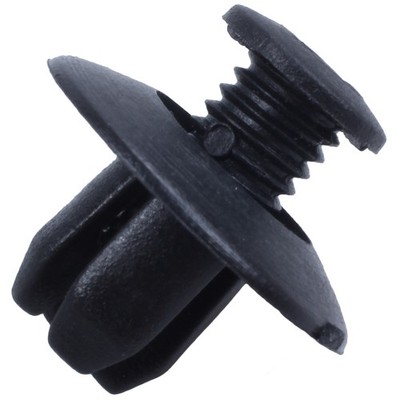 30X 8Mm Auto  Clips Passend für   Front Push-Type Halteklammern Schwarz E1B1