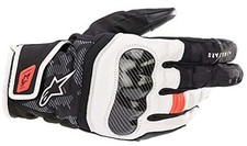 SMX Z Drystar Gloves Large  Black/White/RED 