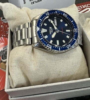Seiko 5 SKX Sports SRPL83 Automatic Blue Dial Steel Bracelet Watch