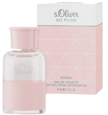 S.Oliver SO PURE Women  Eau de Toilette Natural Spray Vaporisateur  50 ml