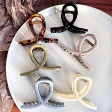 Big Hair Claw Clips Medium Size Butterfly Hair Clips for Women 3.15" Strong H...