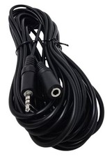 25 Foot 3.5mm Male to Female 4 Conductor TRRS Extension Cable