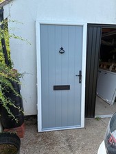 upvc composite front door frame used