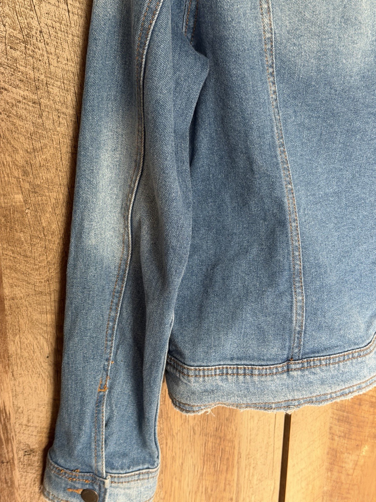 Universal Thread Distressed 4-Pocket Medium Blue … - image 9