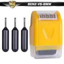 Wide Rolling Identity Theft Guard Stamp - Secure Identity Theft