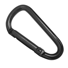 Baosity Carabiner Clip Aluminum D-Ring Spring Loaded Small Keychain Carabiners