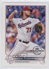 2022 Topps Series 1 582 Montgomery Club Mason Thompson #38 0c4