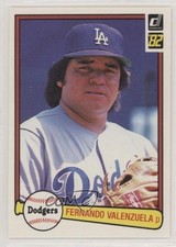 1982 Donruss Fernando Valenzuela #462 m5x