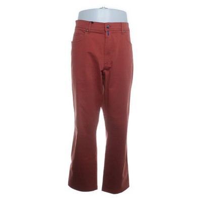 Walbusch, Chino, Größe: 52, Rot, Baumwolle/Elasthan/Lyocell/Polyester #GuA