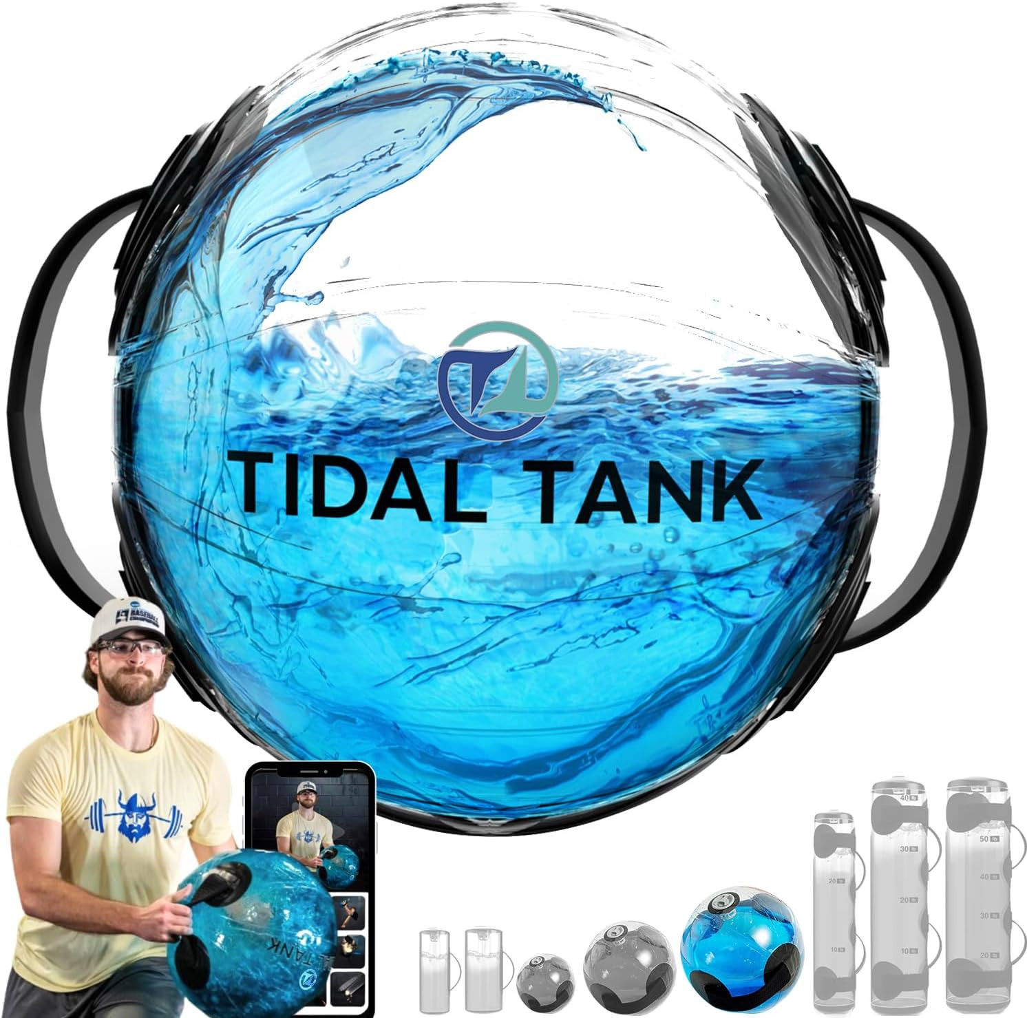 Sphere Mini - Heavy Bag Aqua Ball, Water Weight - Sandbag We