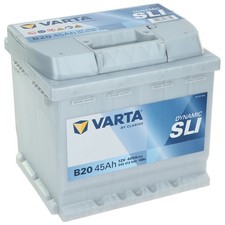 VARTA 45 Ah Autobatterie B20 SLI Dynamic 12V 45Ah Batterie ETN 545413040 NEU