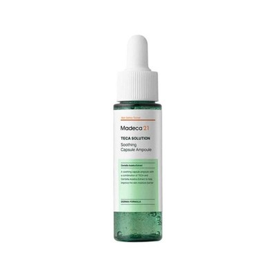 MADECA21 TECA Solution Soothing Capsule Ampoule 30ml Cica Hydrating Repair Serum