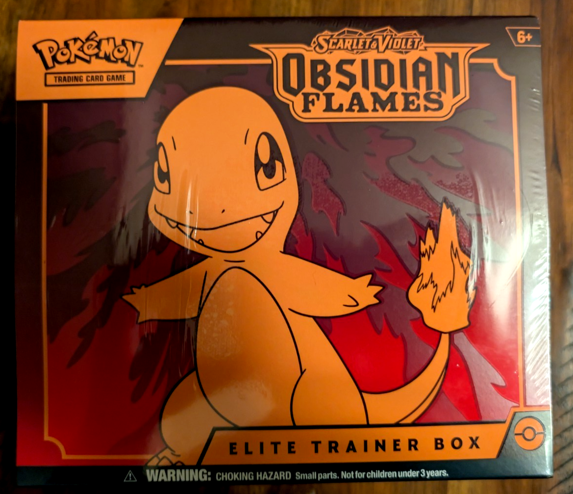 Pokemon: Scarlet & Violet Obsidian Flames Elite Trainer Box ETB