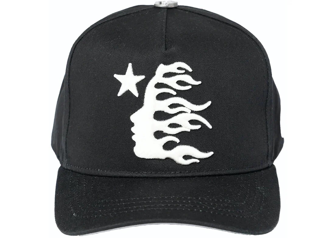 Hellstar Black SnapBack Cap SS24 100% AUTHENTIC SIZE: 7 1/8 Hellstar Black SnapBack Cap SS24 100% AUTHENTIC SIZE: 7 1/8