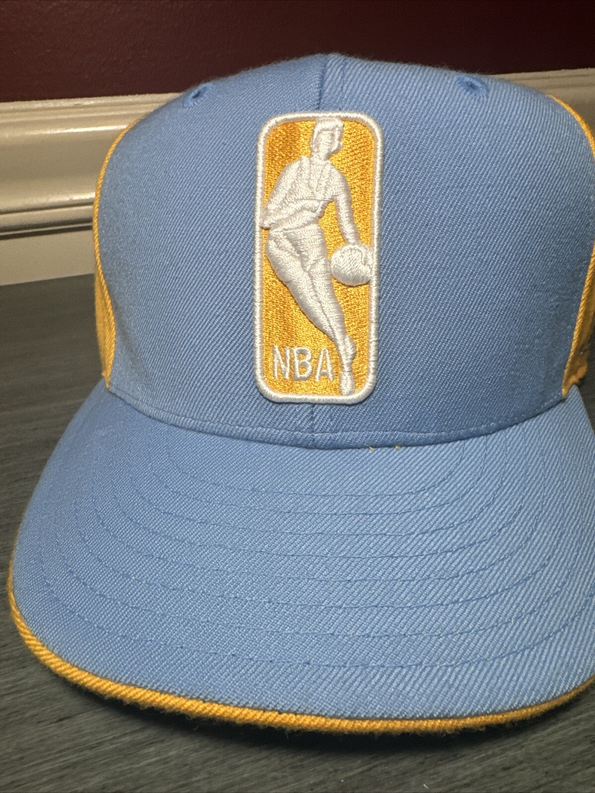 Rare 7 1/8 Vintage NBA NYK Light Blue Reebok Fitted Cap