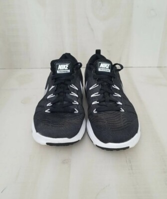 Nike Mens Zoom Train Action 852438-003 Black White Silver Running