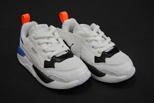  374265 02 NEW TODDLER PUMA X-RAY 2 SQUARE AC INF WHITE BLACK GRAY SILVER PB21