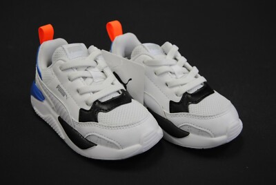 [374265 02] NEW TODDLER PUMA X-RAY 2 SQUARE AC INF WHITE BLACK GRAY SILVER PB21