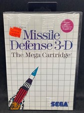 Missile Defence 3-D The Mega Cartridge NTSC USA 1987 Master System