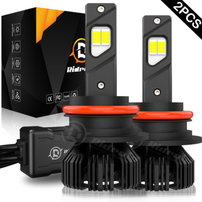 RIDROID 9007 LED Headlight Bulb Hi/Lo Beam For Ford F-150 1992-2003 F-250 92-99