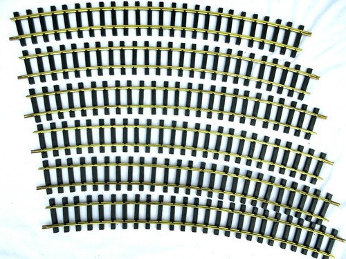 USA TRAINS 81700 10' DIÁMETRO CURVA 6 PIEZAS VÍA LATÓN CON TORNILLOS NUEVO | Zustand: New