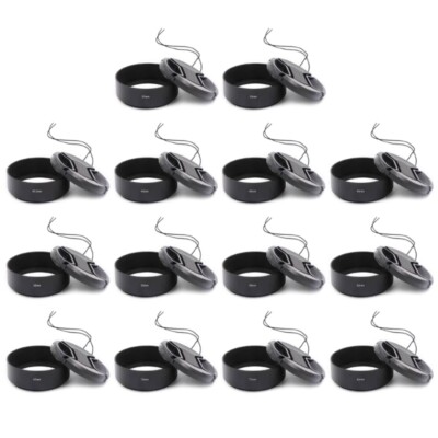 37mm-82mm Metal Lens Hood Cylinder for Easy Camera Attachment