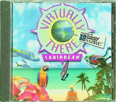 Virtually There Caribbean - PC CD-ROM (1995) - Sabre Interactive - Sealed