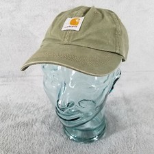 Carhartt Hat Child Green Logo Adjustable Baseball Cap