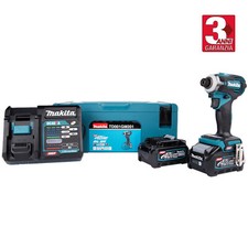 Avvitatore ad Impulsi 1/4" a Batteria 40V MAKITA Massa Battente 220Nm TD001GM201
