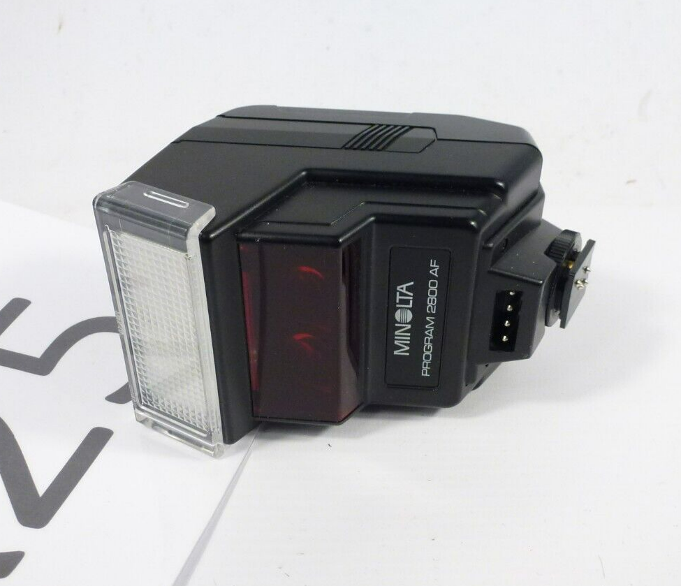 Minolta Program 2800 AF Flash for Minolta 5000 / 7000 / 9000 refm