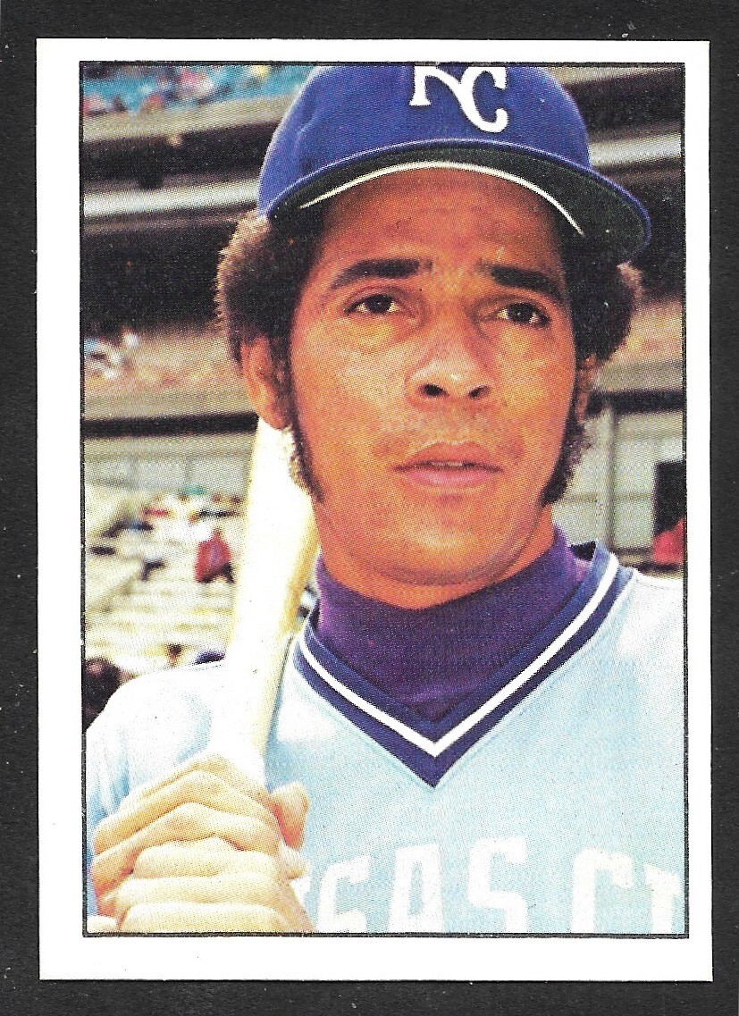 1975-1976 SSPC #177  Amos Otis  KANSAS CITY ROYALS  EX-MINT+   A