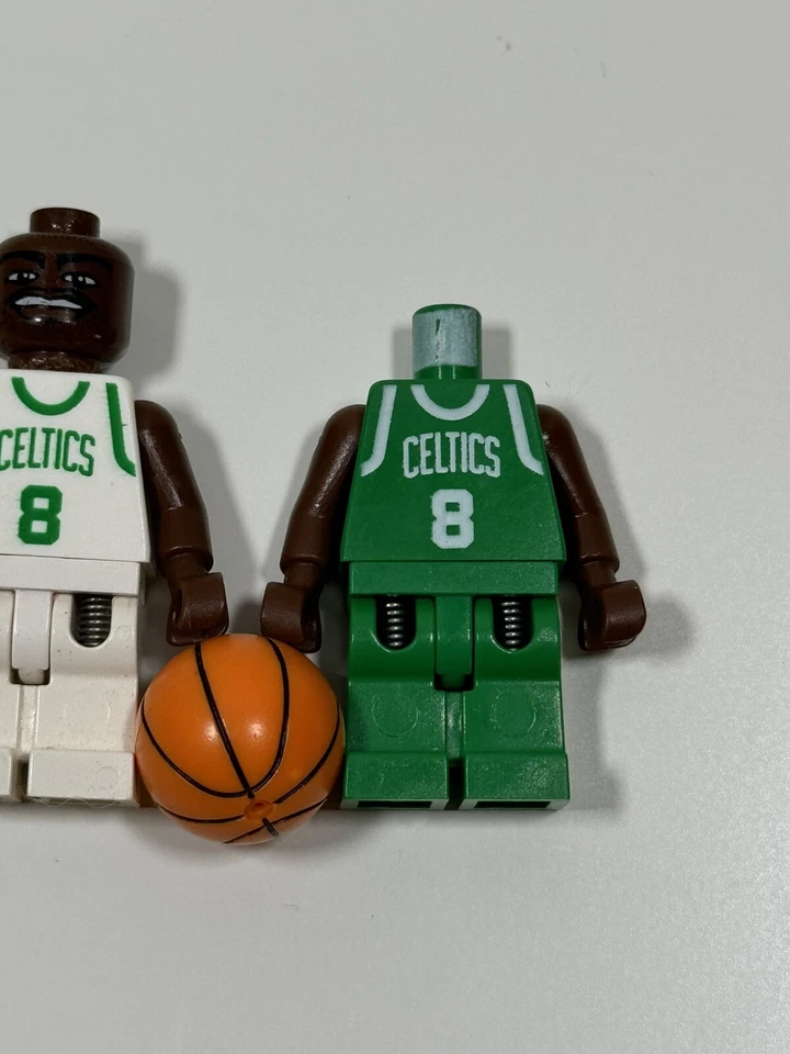 LEGO Baloncesto Deportivo - Raro - NBA Antoine Walker, Boston Celtics #8 Excelente Foto 3 de 4