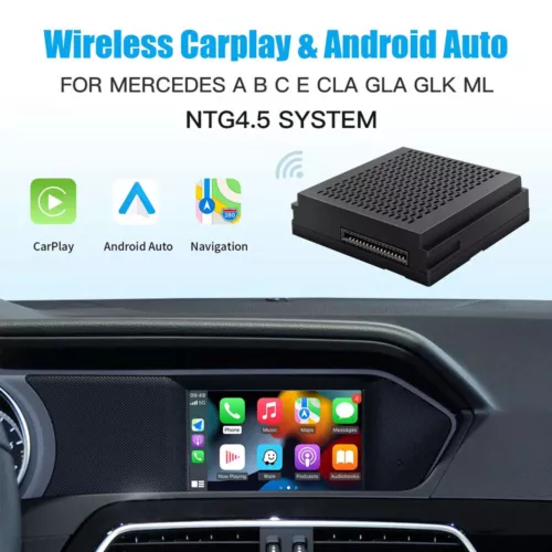 Für Mercedes-Benz NTG4.5 Becker Navi-Dock 2011-15 Wireless Carplay Android Modul - Bild 7 von 14