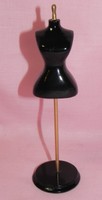 Dollhouse Miniature Mannequin Half Body Sewing Black Falcon Minis 1:12 Dollhouse Miniature Mannequin Half Body Sewing Black Falcon Minis 1:12
