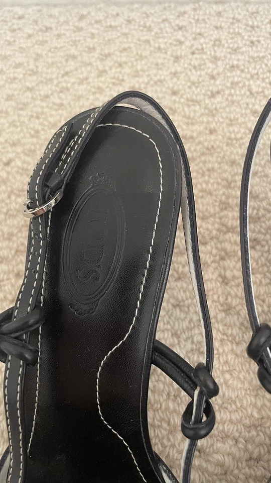 Tacones Tods Black Kitten 36 Foto 3 de 4