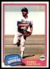 1981 TOPPS BOBBY CASTILLO . LOS ANGELES DODGERS #146
