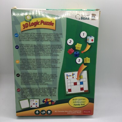 Smarti Bear Game 3D Logic Puzzle Educational Sudoku-Style Kids
