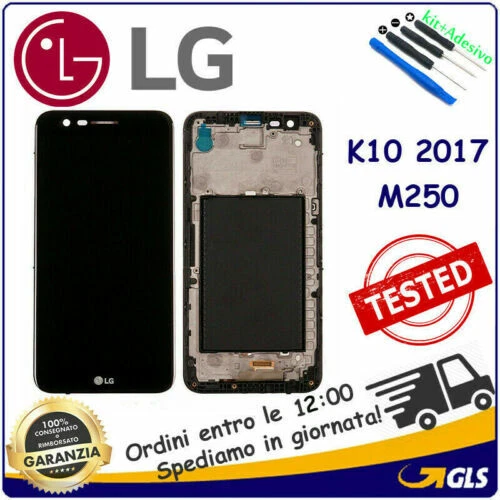 Componenti neri Per LG K10 per cellulari