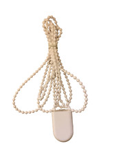 Roman / Roller blind 1m drop continuous  White Loop chain  and Child safety box