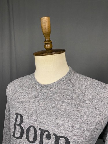 Dsquared2 Born to Ride Men's Gray Crewneck Sweatershit Sweater Size XL - Picture 5 of 13