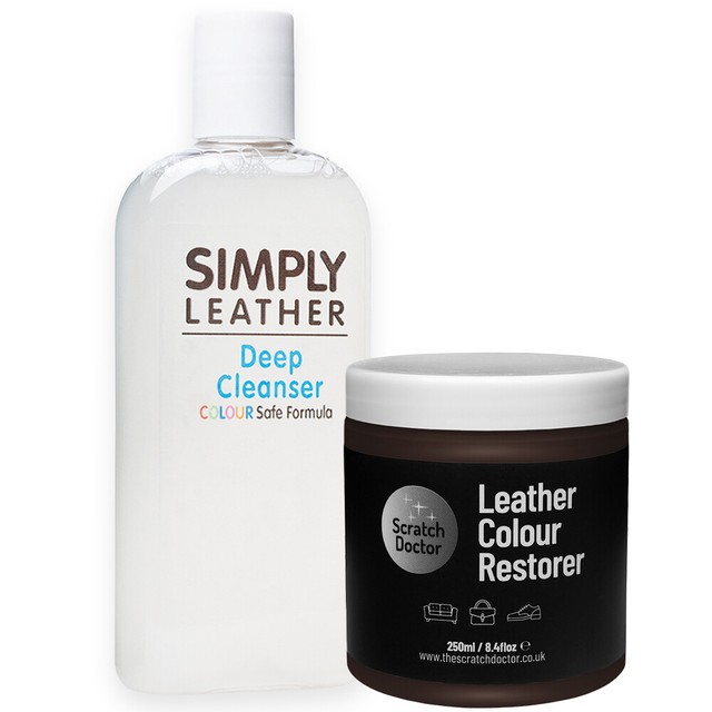 Leather Cleaner & Colour Restorer Restoration Kit For Sofa Chair Shoes Bags Leather Cleaner & Colour Restorer Restoration Kit For Sofa Chair Shoes Bags