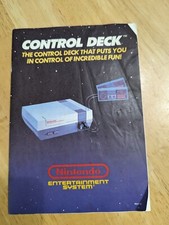 Nintendo Entertainment System NES manual only 1988