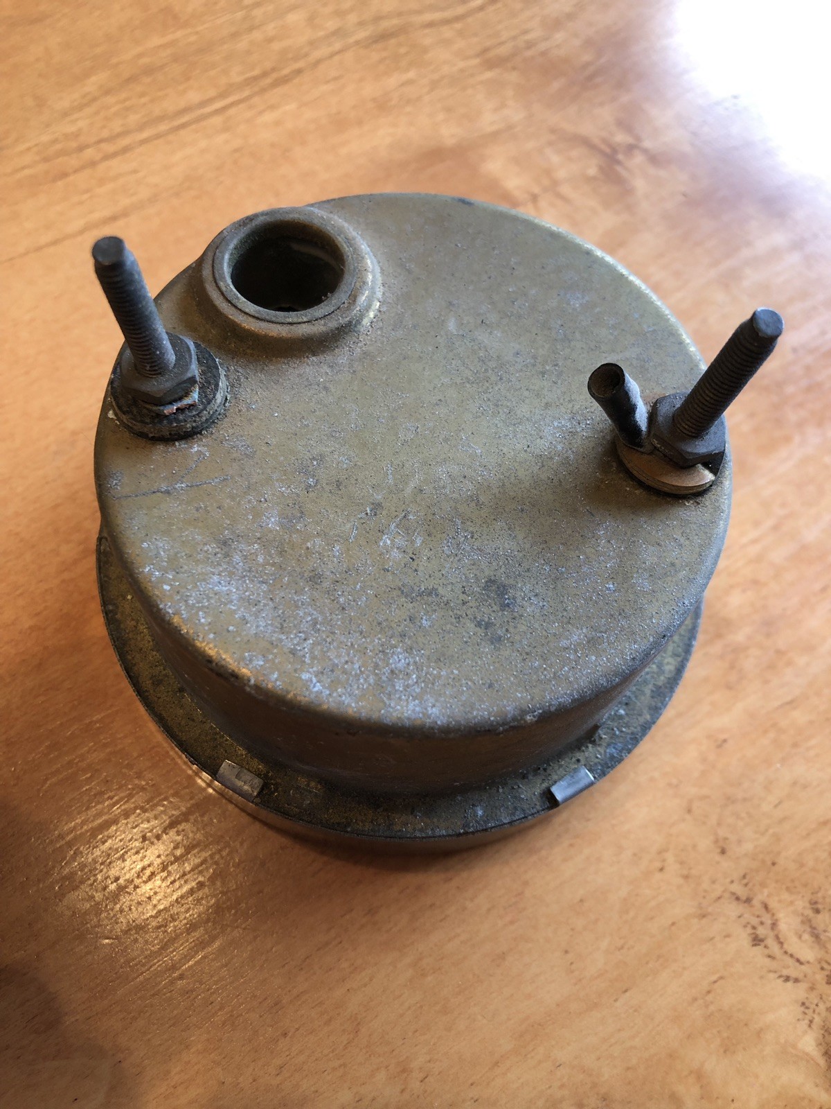 Vintage Faria Tachometer 8000 RPM Used Needle Moves Freely Mustang